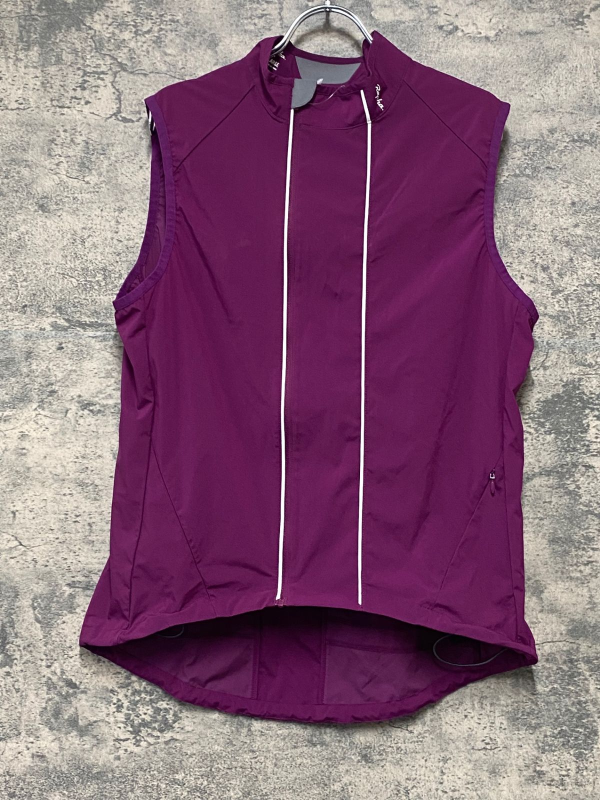 新品未使用 Rapha Brevet Gilet ラファ ブルベ ジレSサイズ JB010 ラファ Rapha BREVET GILET WITH POCKETS サイクルベスト ジレ 紫 L