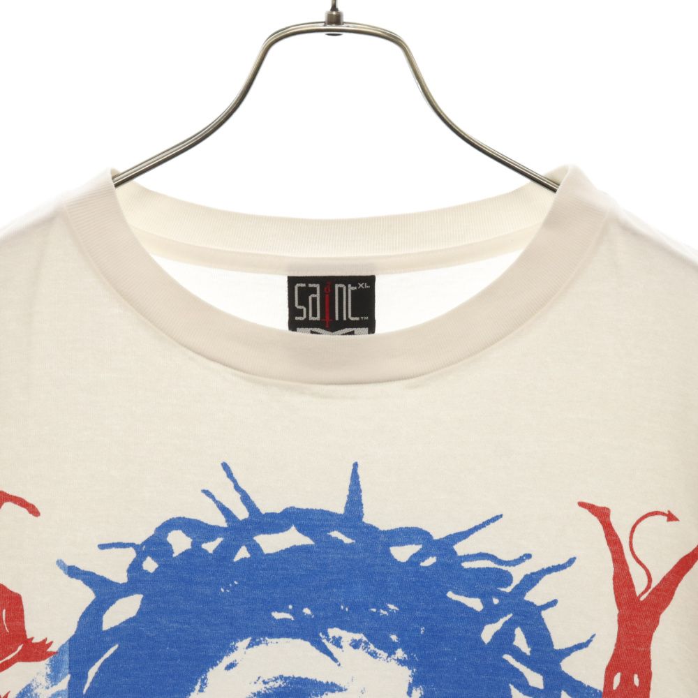 SAINT MICHAEL (セントマイケル) 23SS SS TEE ST YOUTH キリスト SAINT MICHAEL (セントマイケル) 23SS SS TEE ST YOUTH キリスト