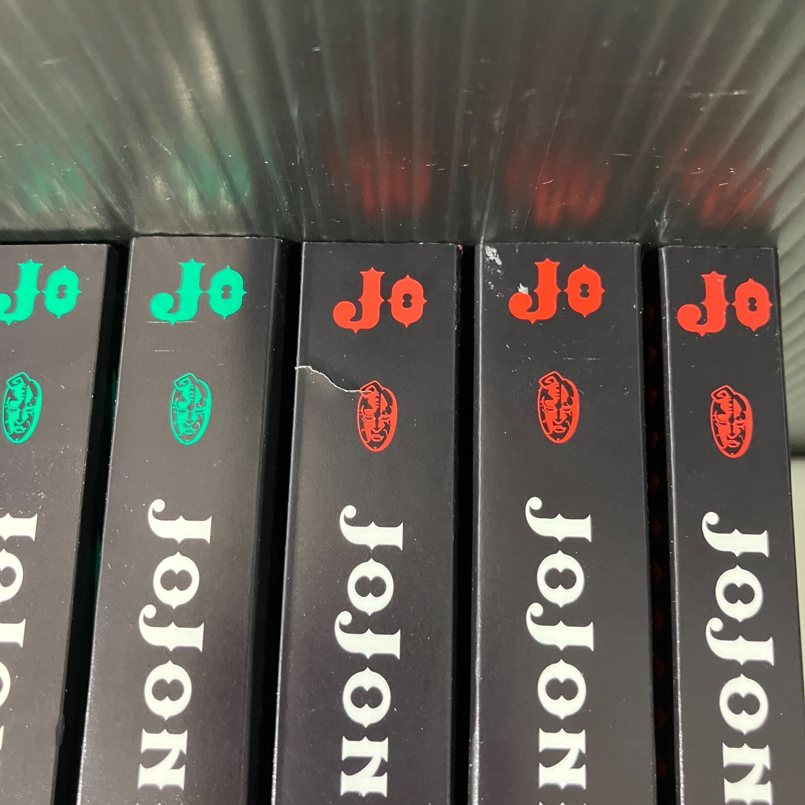 むつ1-102601】全巻初版 帯付 JOJONIUM ジョジョの奇妙な冒険 全巻