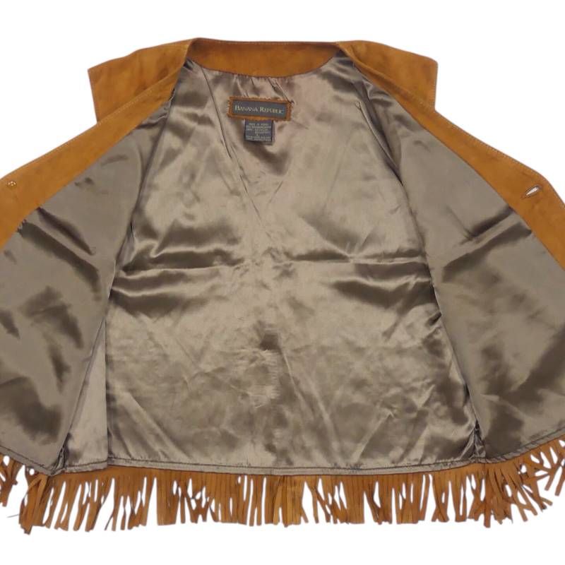 Banana Republic バナナリパブリック レザーベスト 90s ヴィンテージ L 