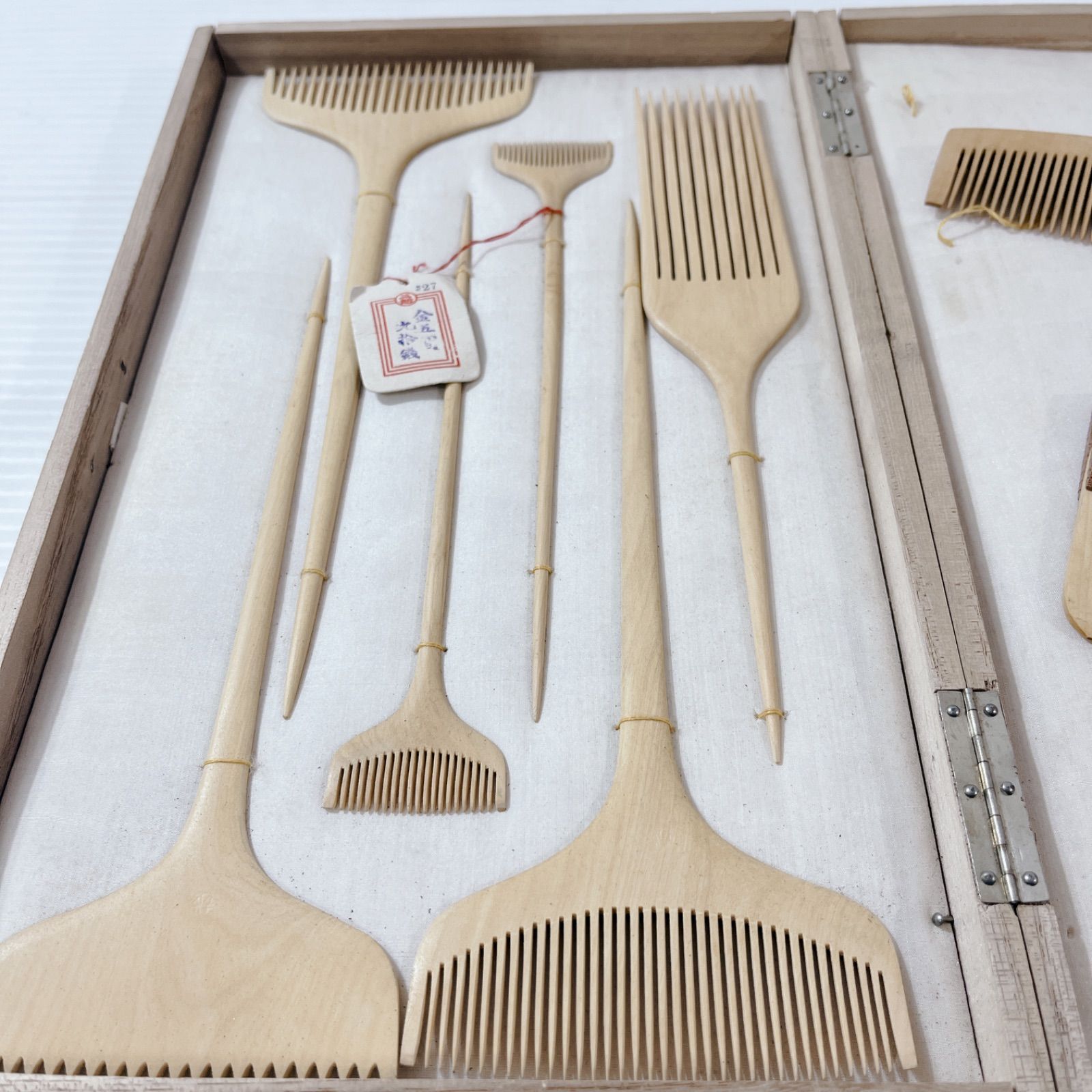 激レア アンティーク 三越つげ櫛 日本髪 柘植 本つげ