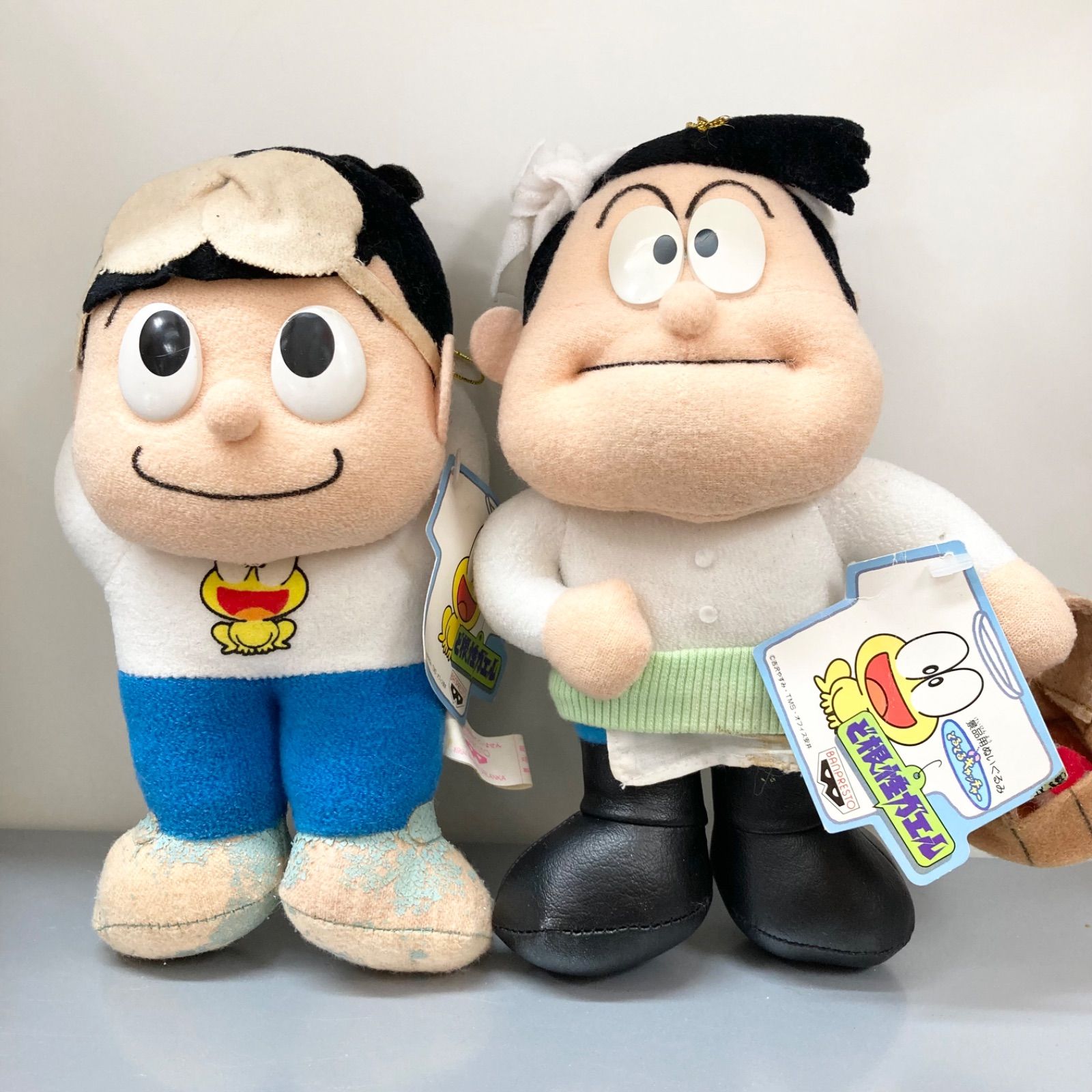 非売品】ど根性ガエル ぬいぐるみ ひろし 梅さん 希少 レア