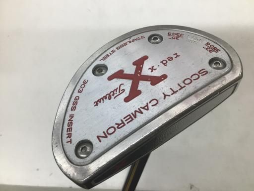 中古】 タイトリスト SCOTTY CAMERON RED X 33インチ パター PT