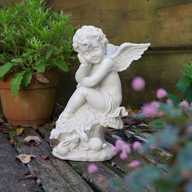 エンジェル 置物 エンジェル・うたたねエンジェル 天使 置物 天使雑貨
