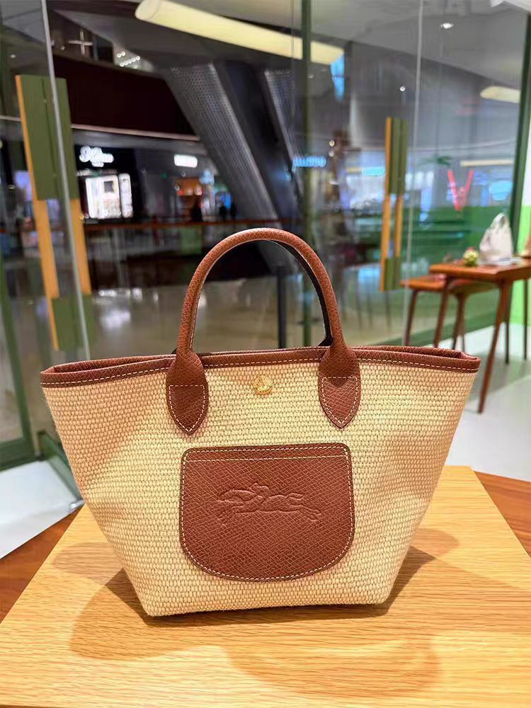 美品　LONGCHAMP 編み込み トートバッグ ロンシャン LONGCHAMP Longchamp トートバッグ LE PLIAGE ENERGY