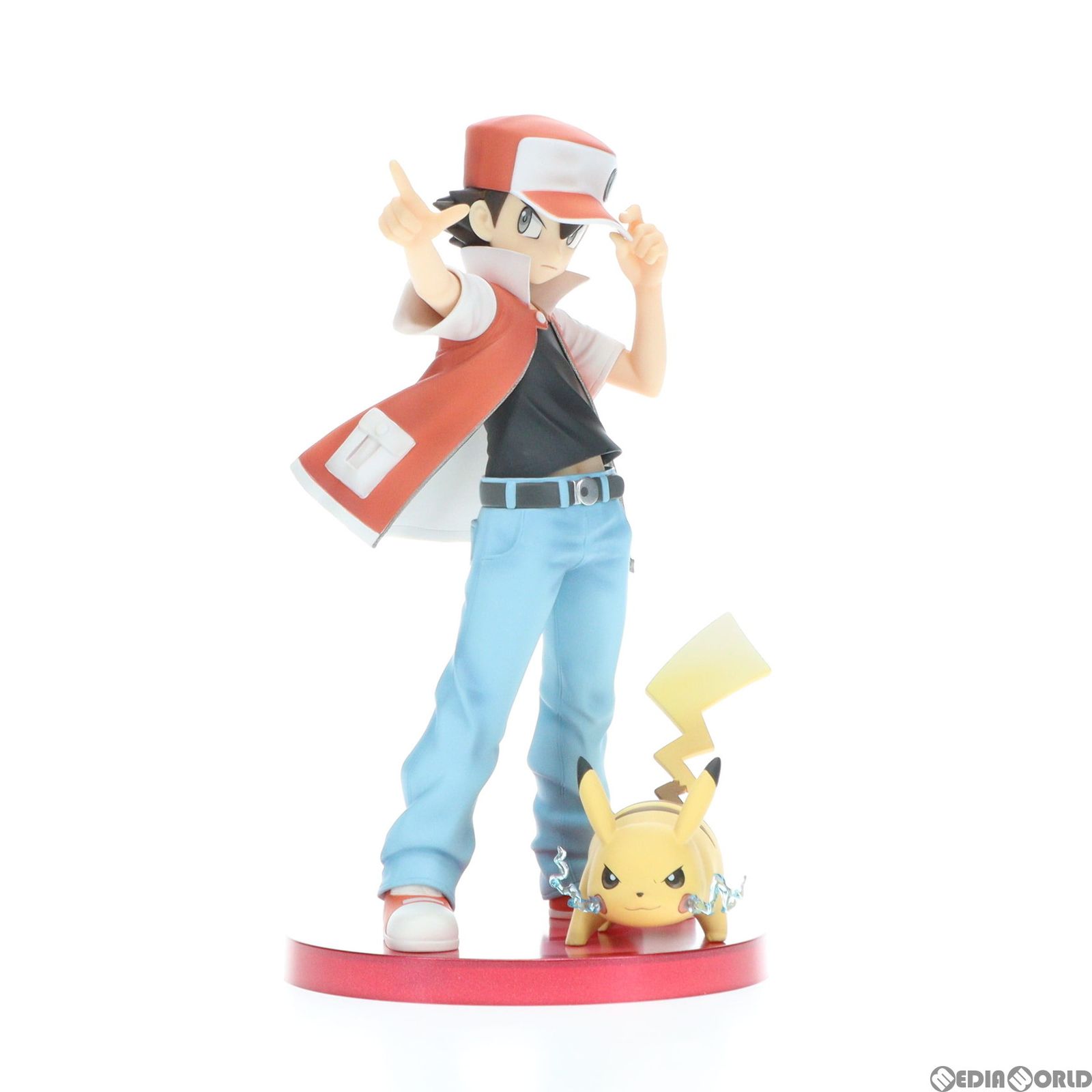 コトブキヤショップ購入特典付属 ARTFX J レッド with ピカチュウ