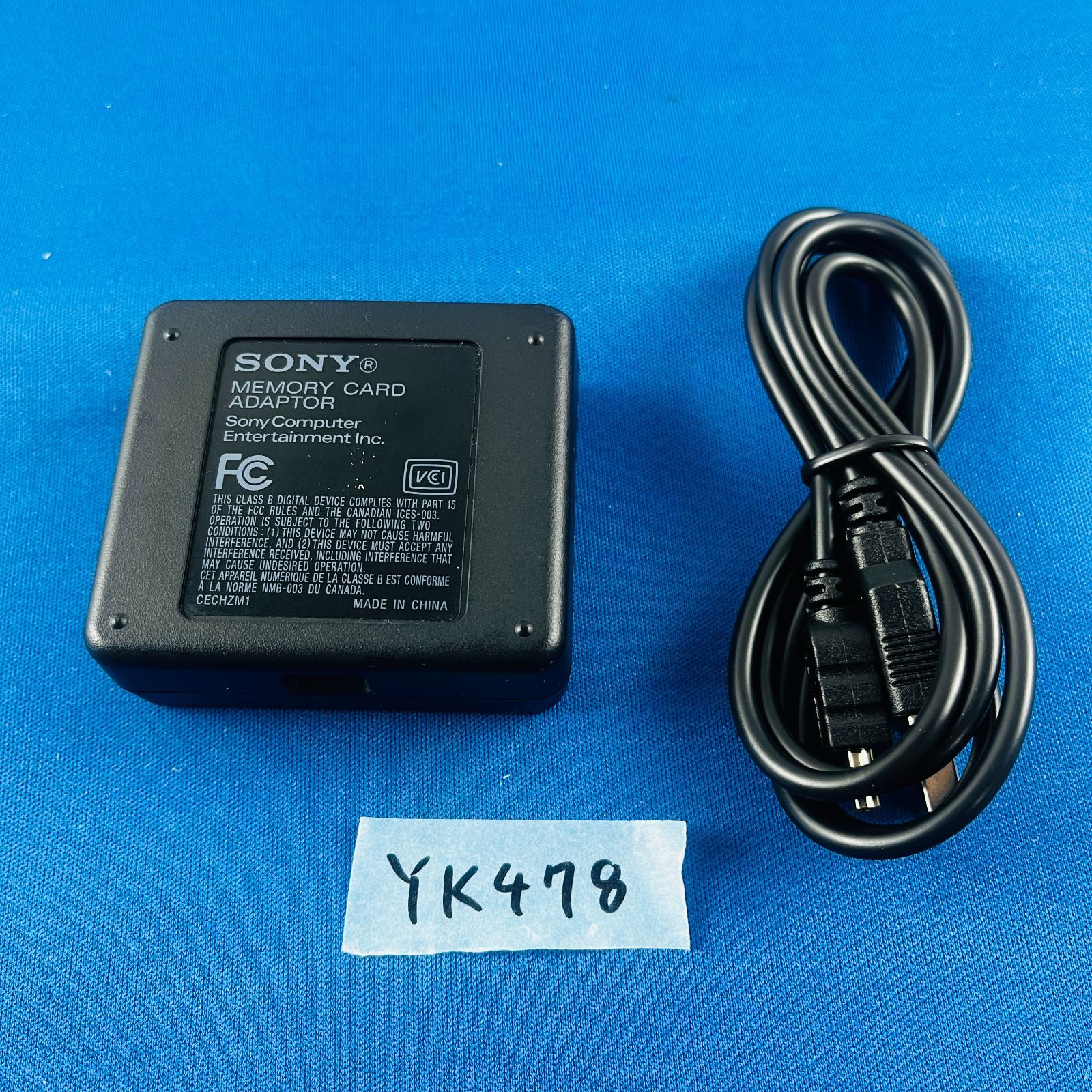YK478【動作OK】SCE ソニー・コンピュータエンタテインメント メモリー