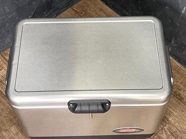 コールマン クーラーボックス 【中古】Coleman STEEL COOLER