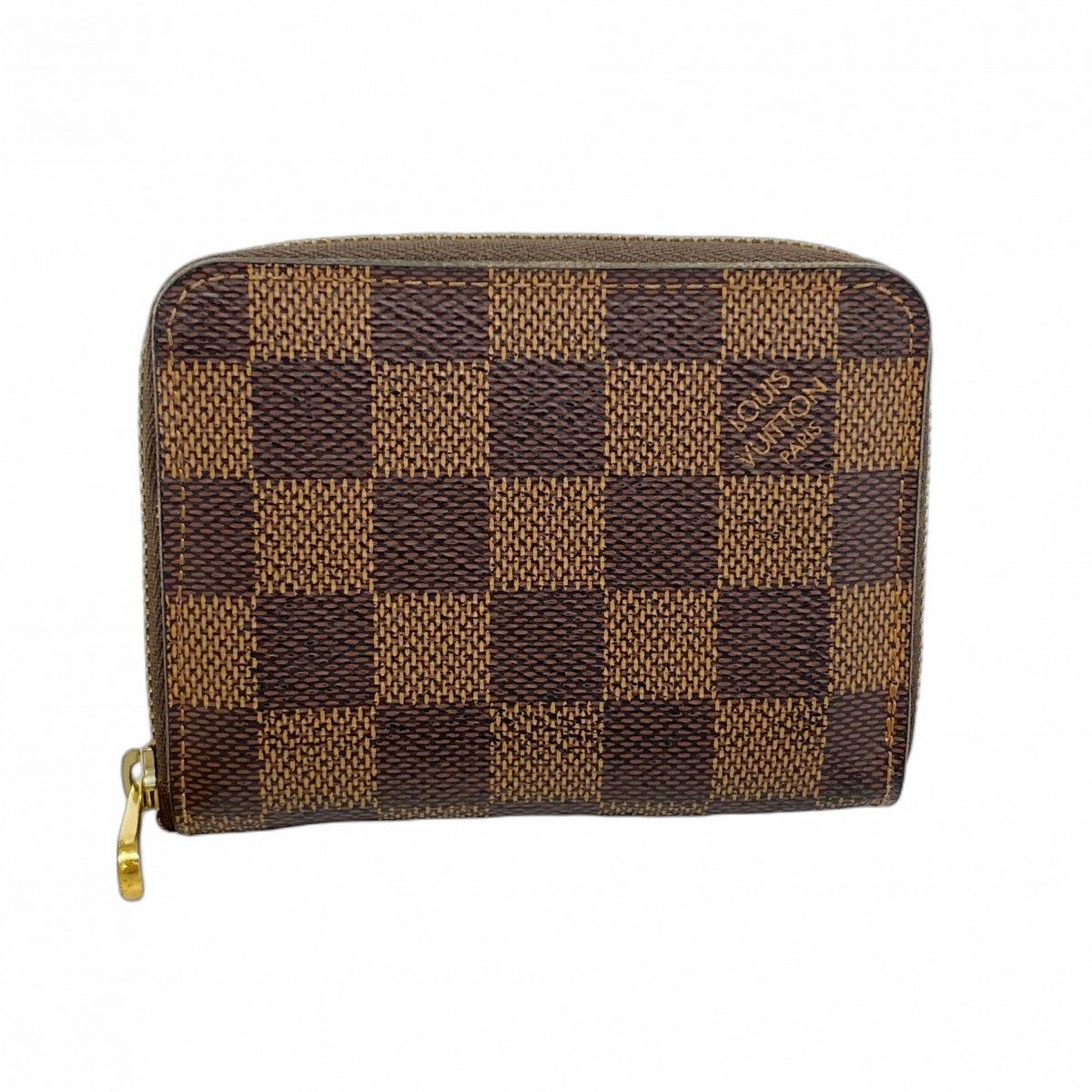 5mb1162-h ルイヴィトン コインケース ダミエ ジッピーコインパース N60213 エベヌ ローズバレリーヌ レディース