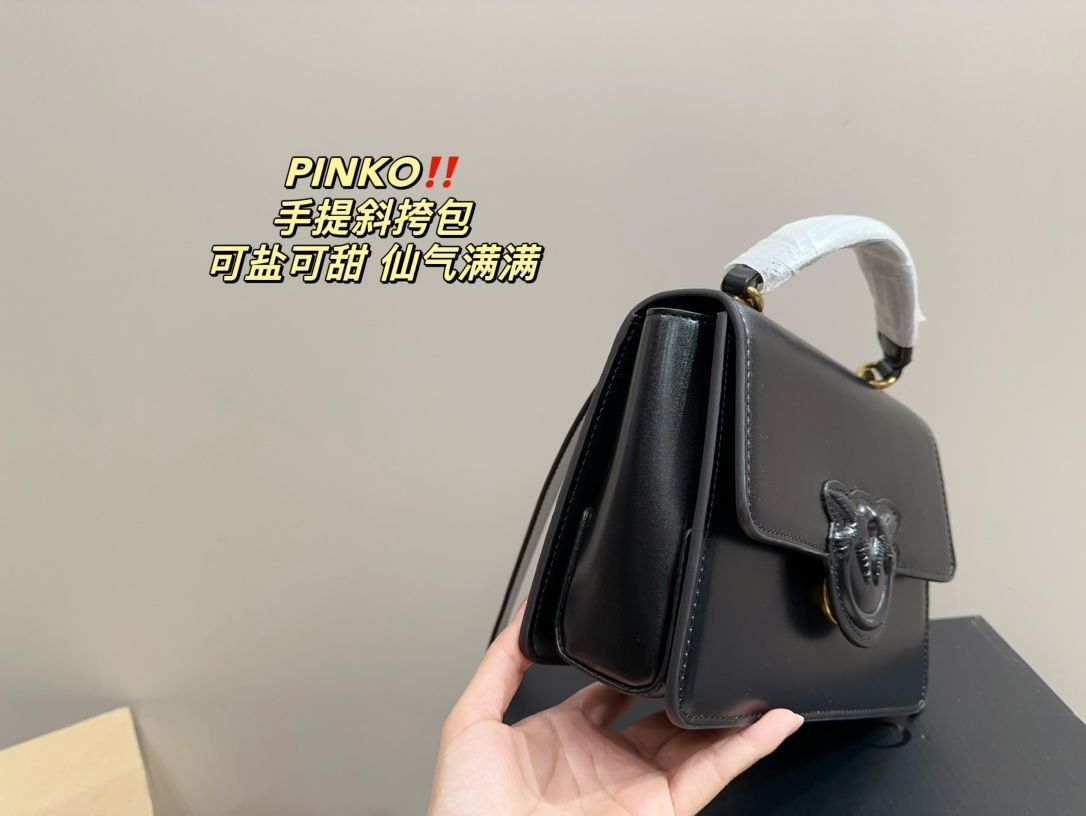 【PINKO】関税送料込 ショルダーバッグ ブラック Pinko Love Bag Slouchy Medium Leather Bag Black | H-Brands