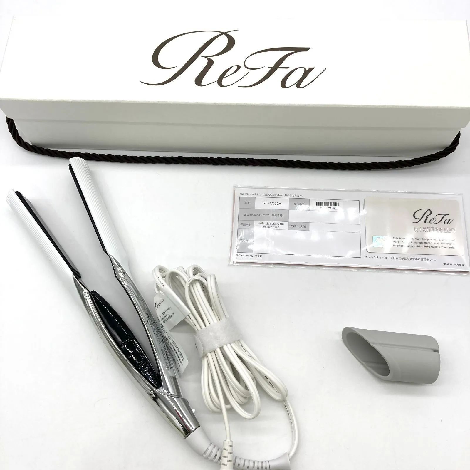 ▽【通電確認済み】ReFa/リファ ビューテックストレートアイロン RE 