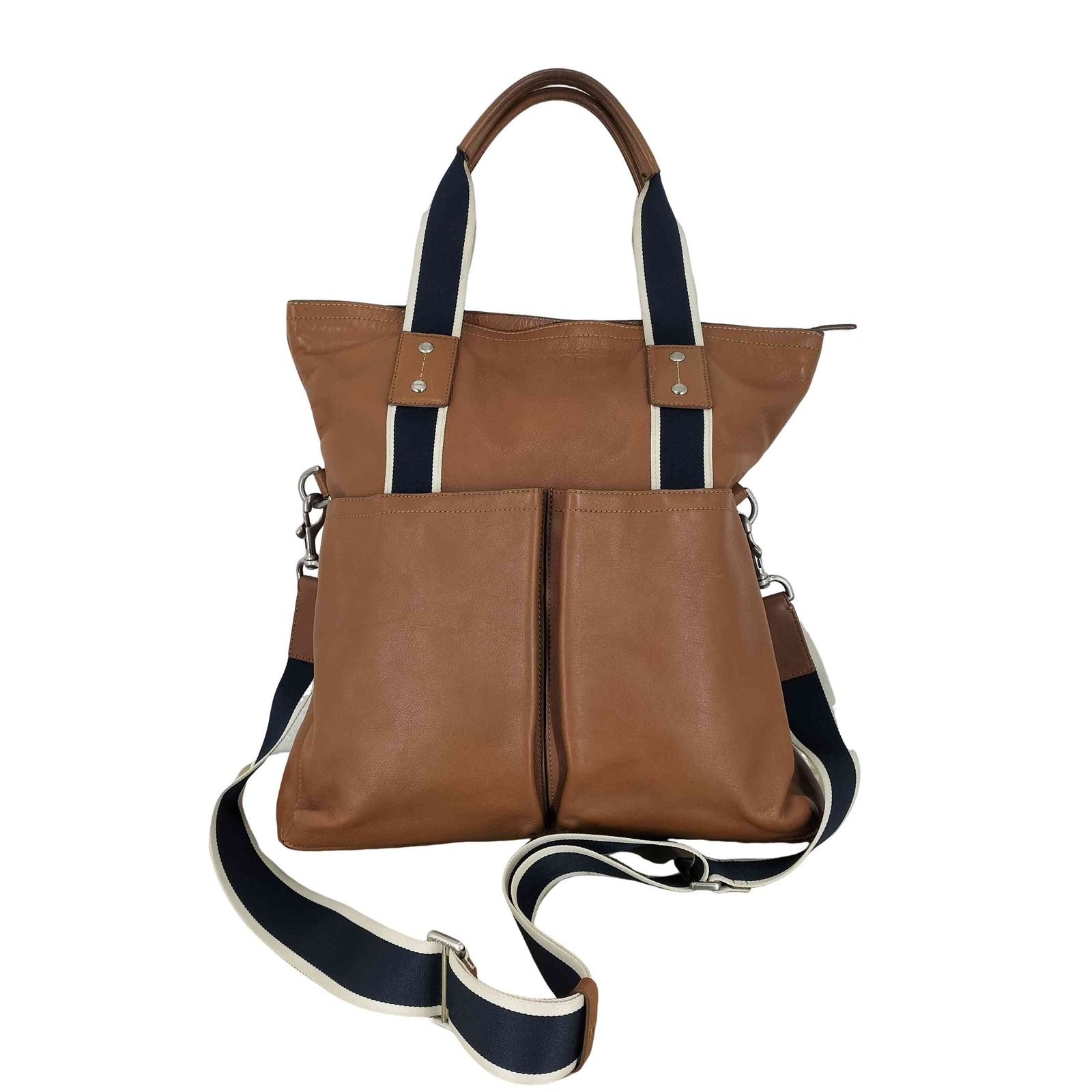 コーチ COACH 2WAY オールレザーショルダーバッグ メンズ 表記無