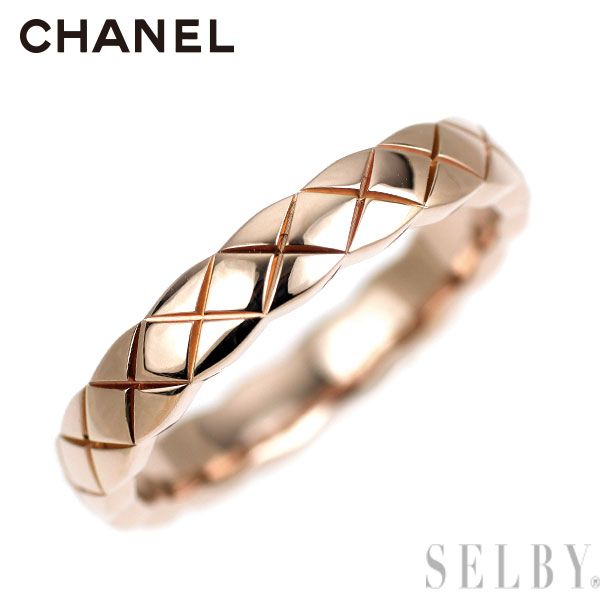 シャネル K18PG リング ココクラッシュ 47号
