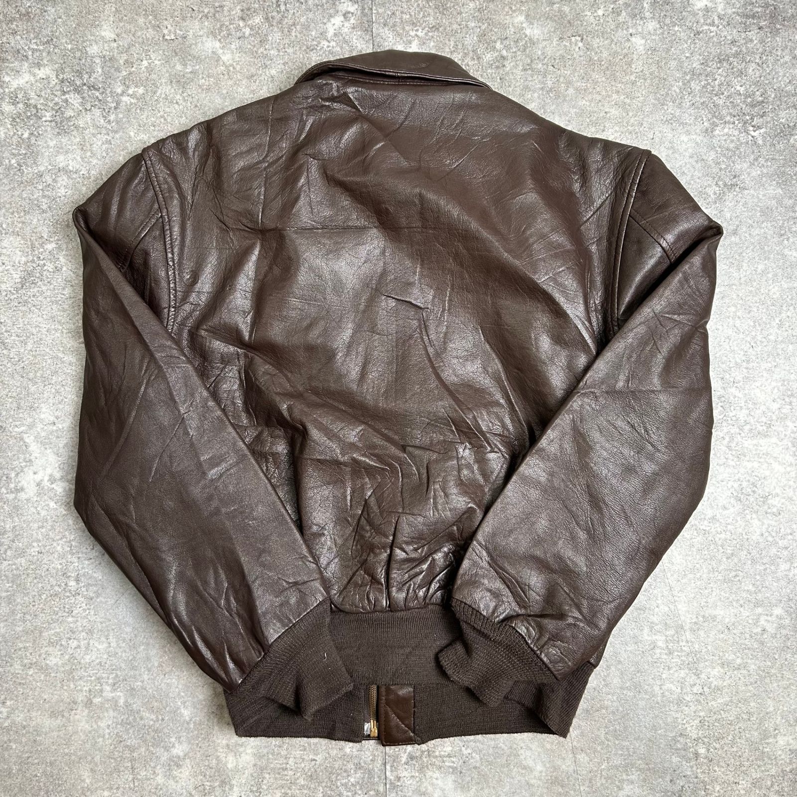 80s SADDLERY USA製 A-2 レザージャケット 80's 80s SADDLERY USA製 A-2 レザージャケット サドゥラリィ