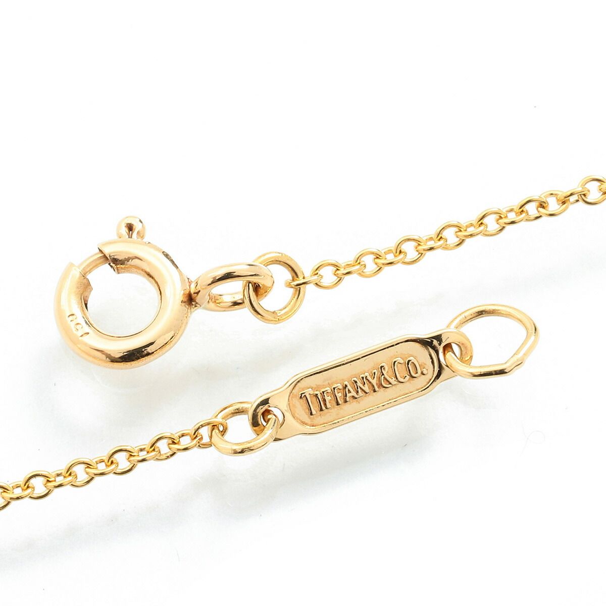 ティファニー ローマンクロスネックレス K18 TIFFANY&Co. 中古  