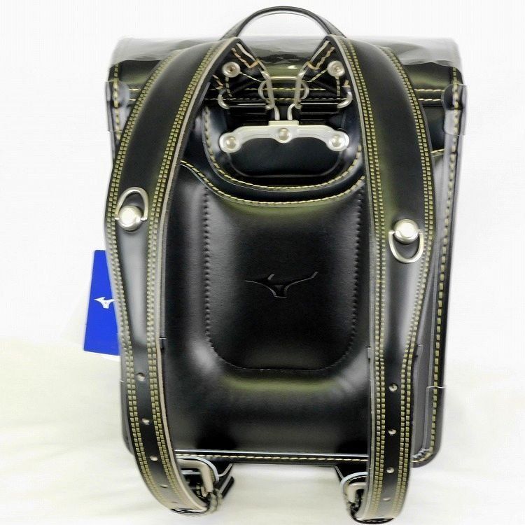 新品 定価96,800円 ミズノ ランドセル 男の子 黒 グラブレザー(牛革) 新品 ランドセル 男の子用 ミズノ MIZUNO 牛革(グラブレザー) 製
