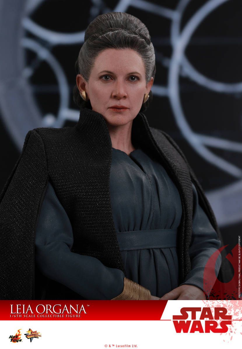 ホットトイズ 1/6 スター・ウォーズ 最後のジェダイ レイア・オーガナ