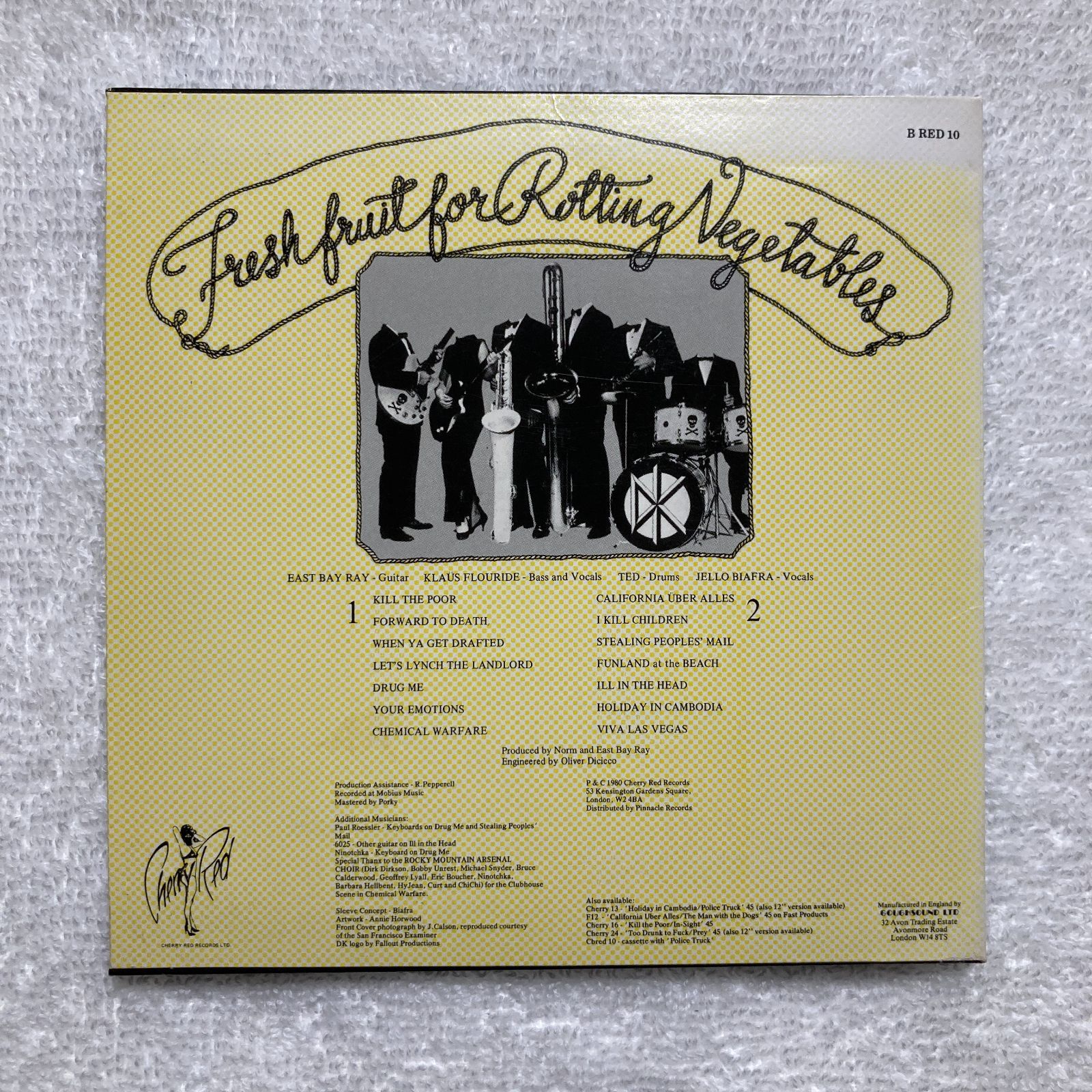 CD】Dead Kennedys デッドケネディーズ / Fresh Fruit For Rotting 