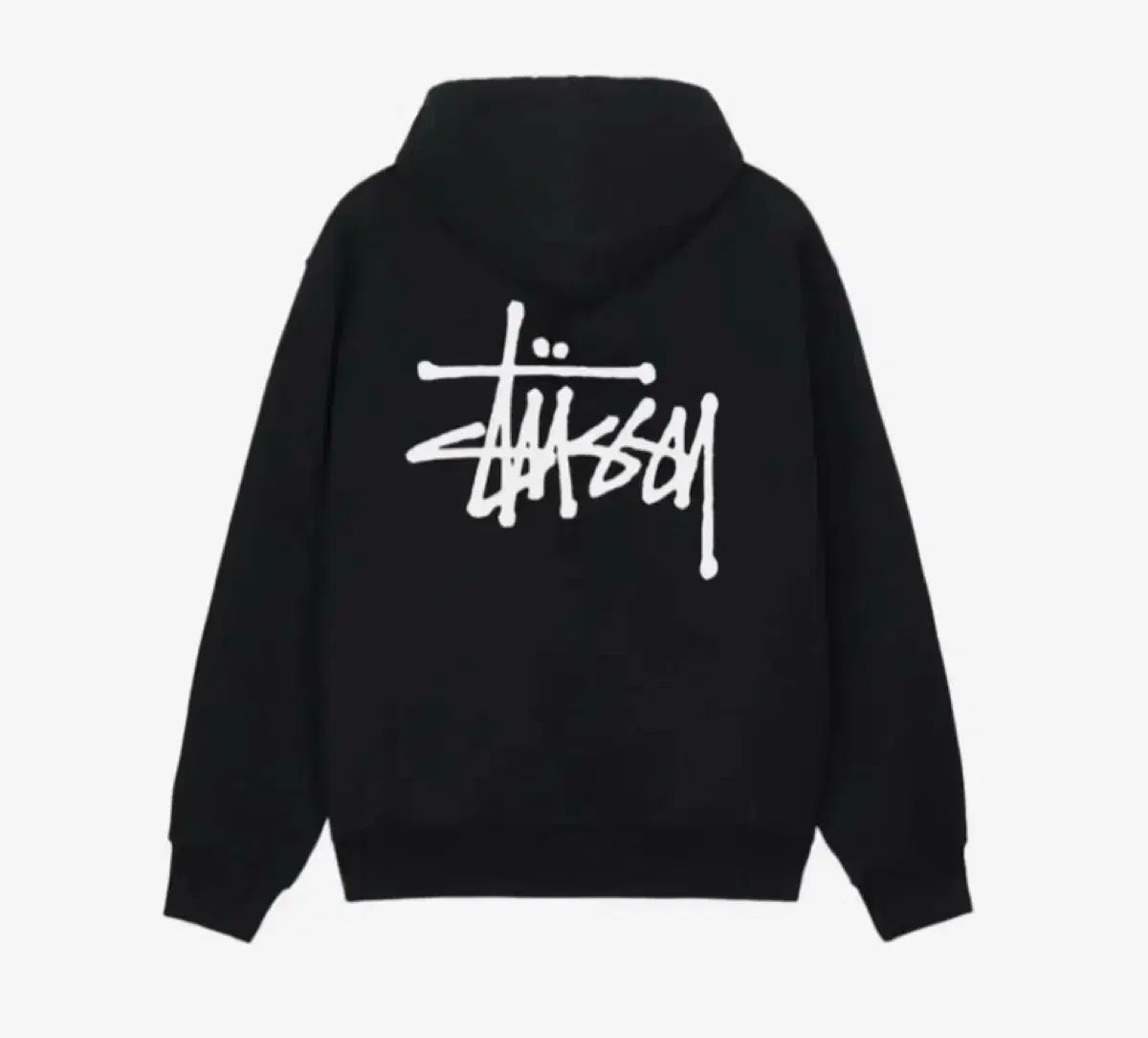 【STUSSY】ラグラン ジップ フロントパーカー★カジュアルフード 状態良好 STUSSY(ステューシー) フード付き ジップアップ