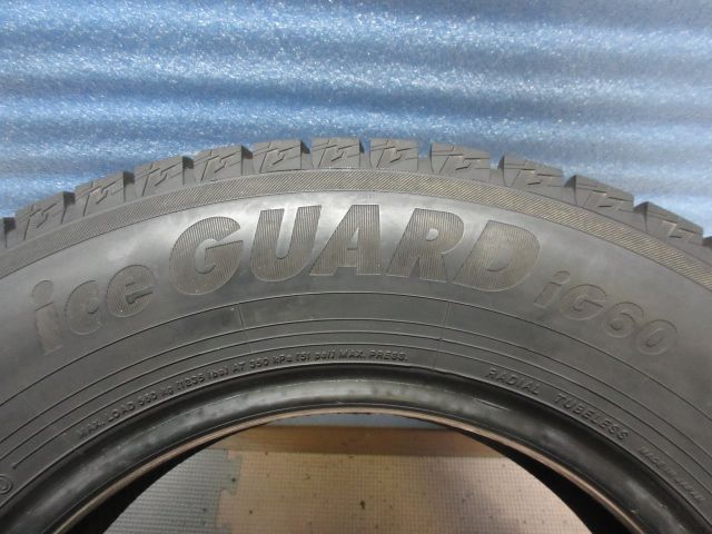 ★2021年式　185/70R14 88Q　ヨコハマ ICE GUARD IG60　4本セット　185/70/14 スタッドレスタイヤ