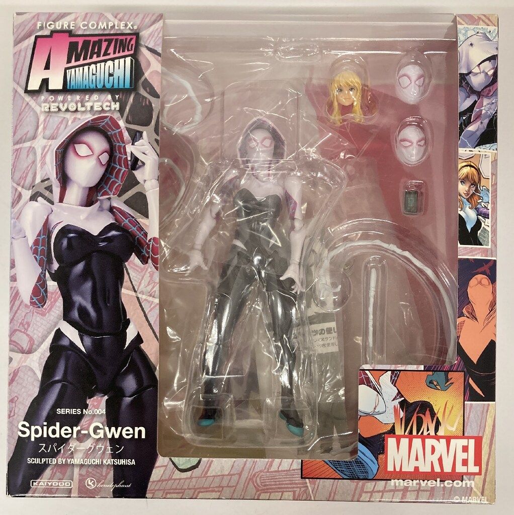 海洋堂 FIGURE COMPLEX AMAZING YAMAGUCHI SPIDER GWEN 004