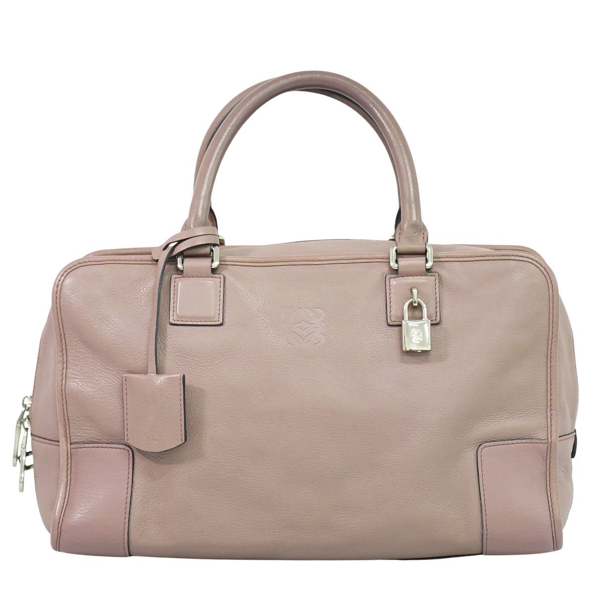 本物 ロエベ LOEWE アマソナ 36 アナグラム ハンドバッグ