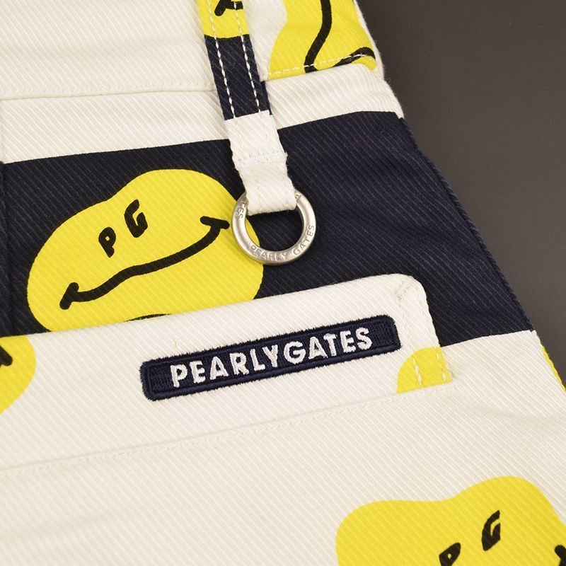 ◆新品◆　PEARLYGATES　サイズ1　M　スカート　ニコちゃん　伸縮 PEARLY GATES パーリーゲイツ ストレッチスカート フラワーニコ