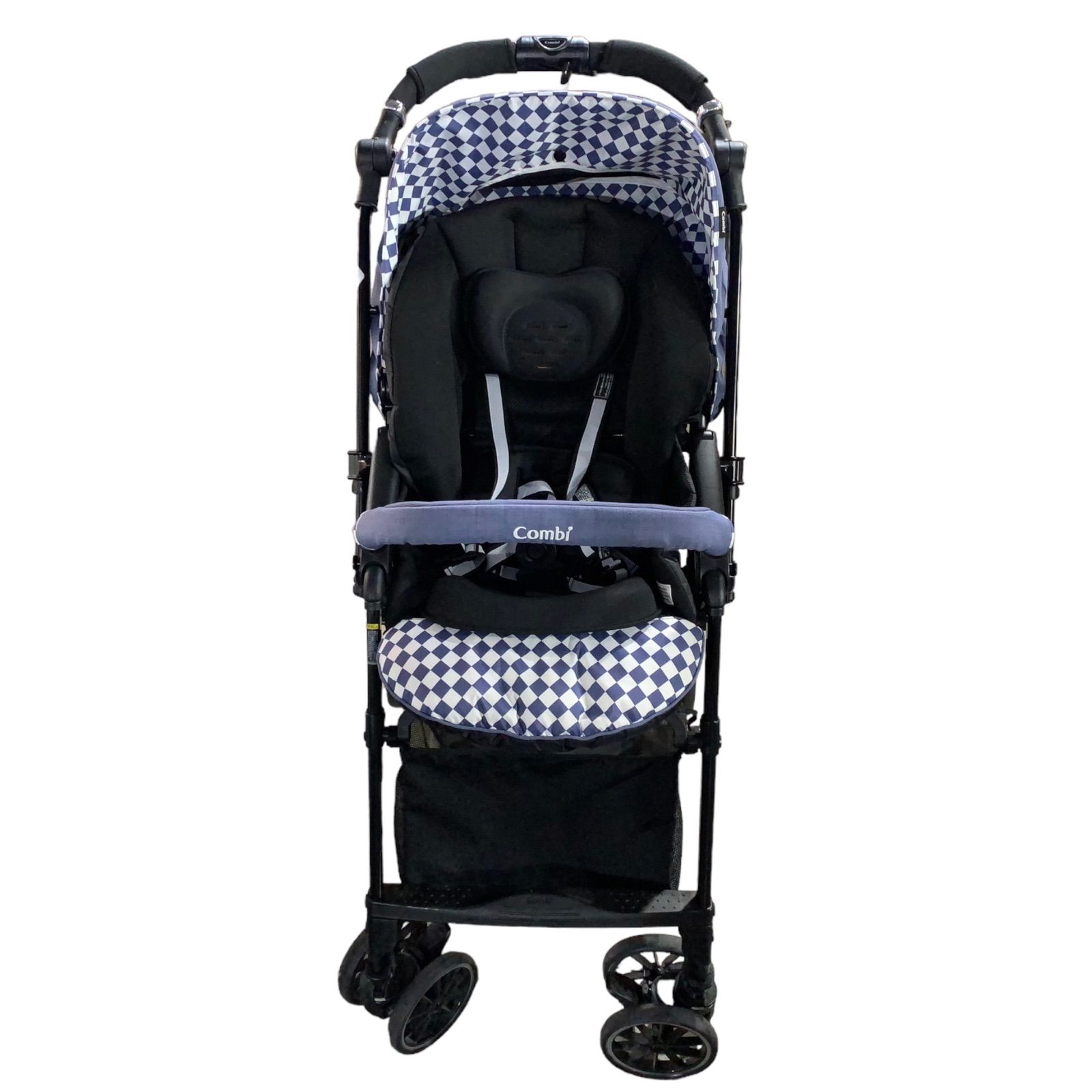 ☆美品 Combi コンビ ベビーカー スゴカルα 4キャス エッグクッション 