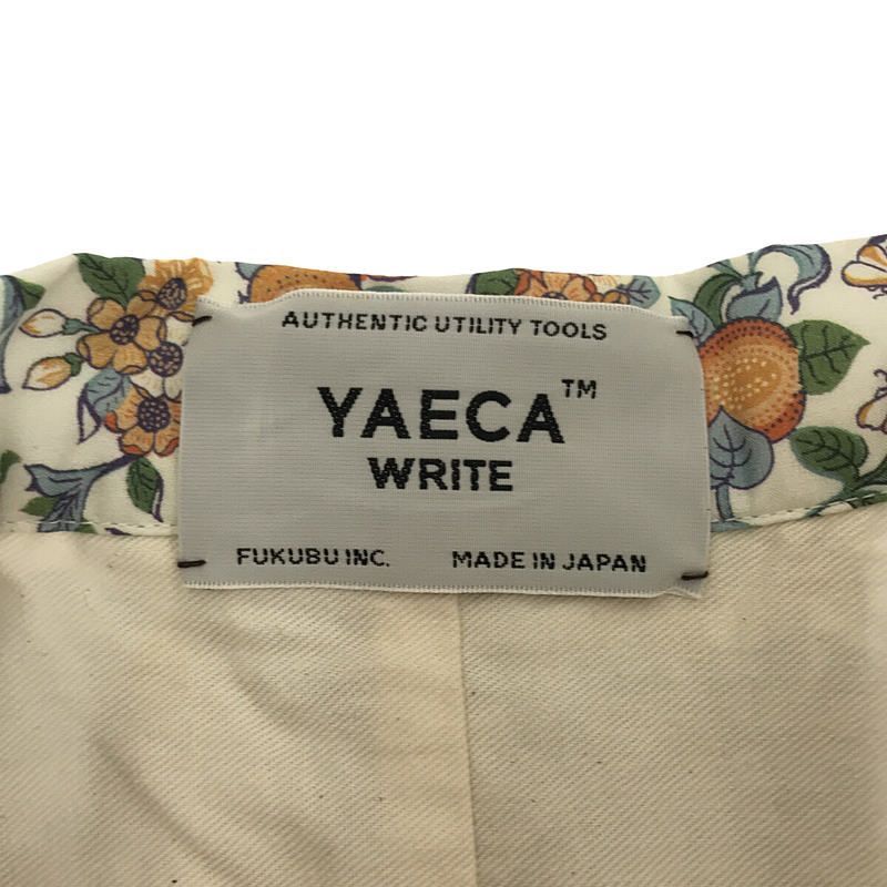 ヤエカ　リバティパンツ YAECA (ヤエカ) WRITE CULOTTES LIBERTY / ライトキュロットリバティ