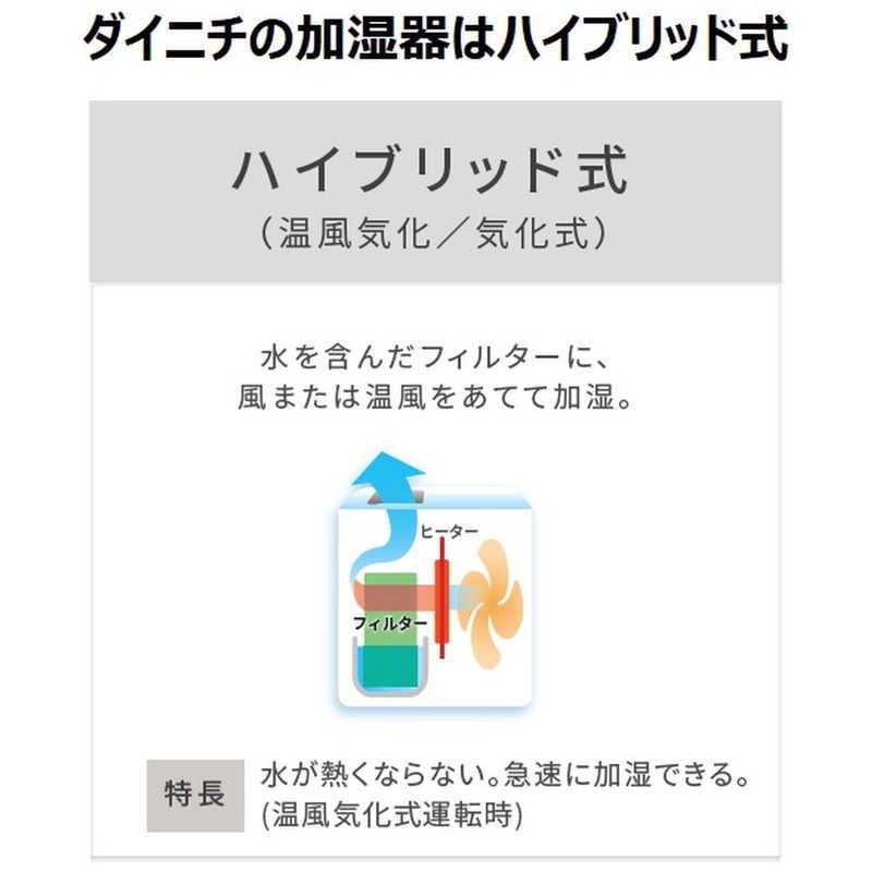 ハイブリッド式加湿器 Dainichi