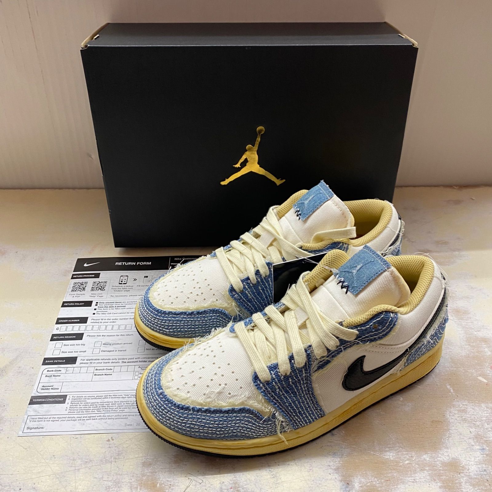 77.【未使用品】NIKE AIR JORDAN1 LOW SE “World Make Japan” 25cm 