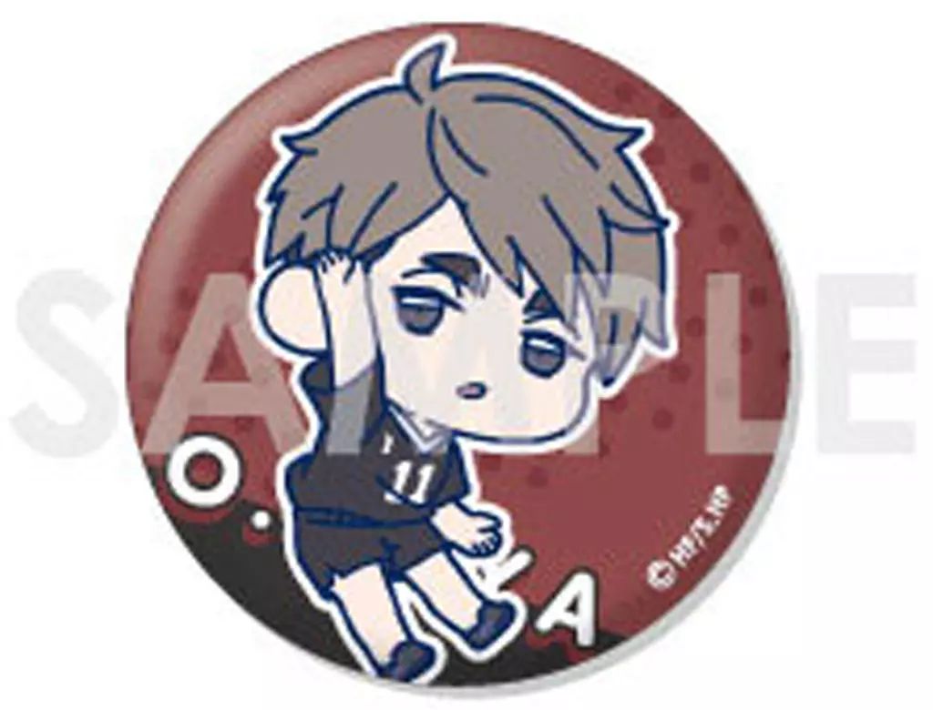 中古】バッジ・ビンズ 宮治 「ハイキュー!! わちゃっと!トレーディング