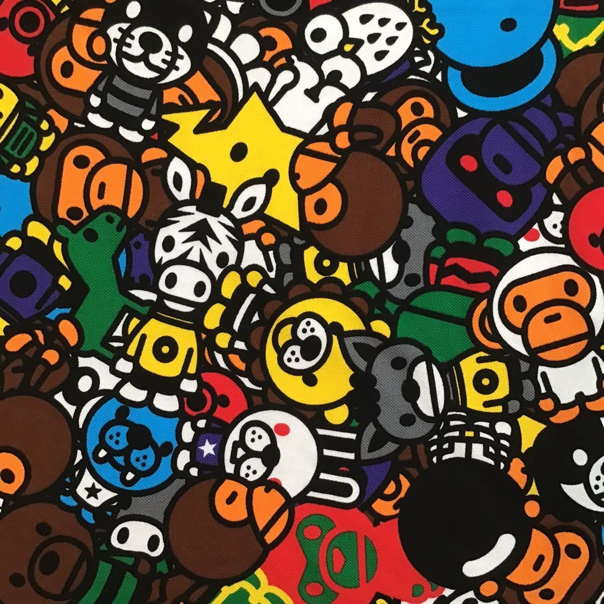 マイロ アニマル サファリ ポロシャツ Mサイズ a bathing ape