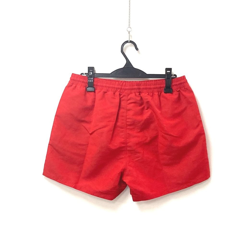 BALENCIAGA バレンシアガ 水着 ロゴ 657033 ポリエステル レッド 