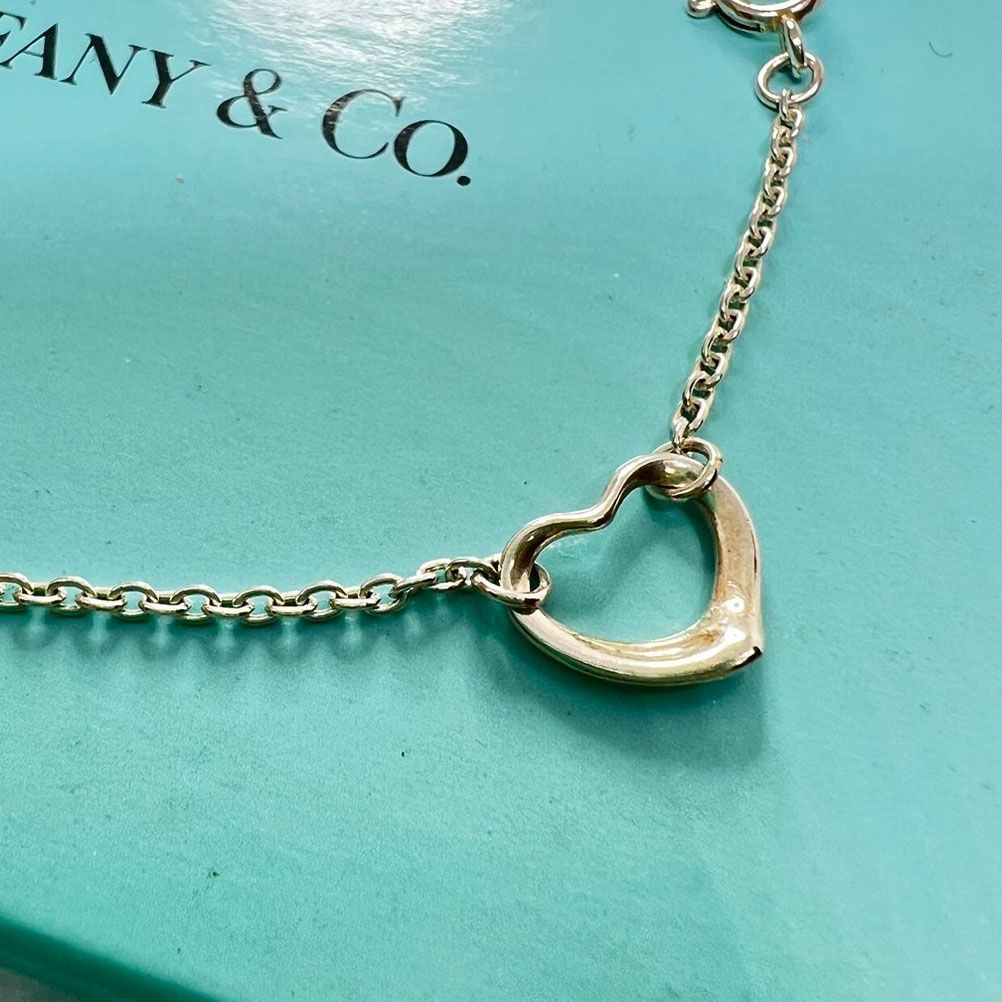 ティファニー Tiffany&Co. 極美品 スターリング シルバー SV925 エレサ ...