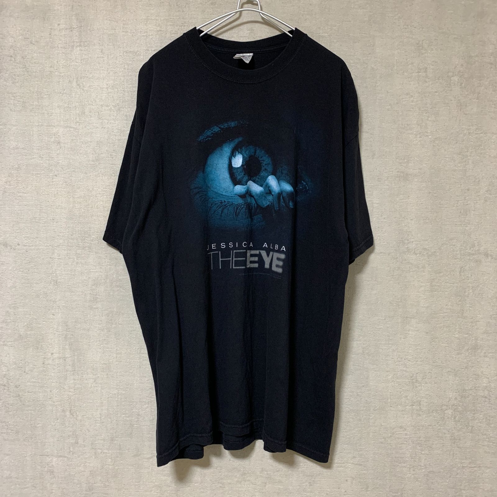 希少】JERZEES 映画『THE EYE』JESSICA ALBA 半袖Tシャツ ブラック