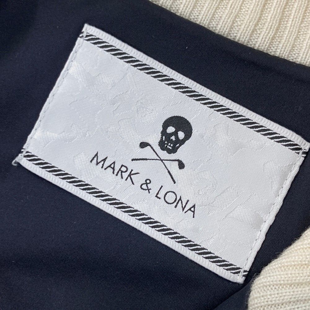 サイズ：S MARK&LONA マークアンドロナ 裏地付 モヘヤ混ニット