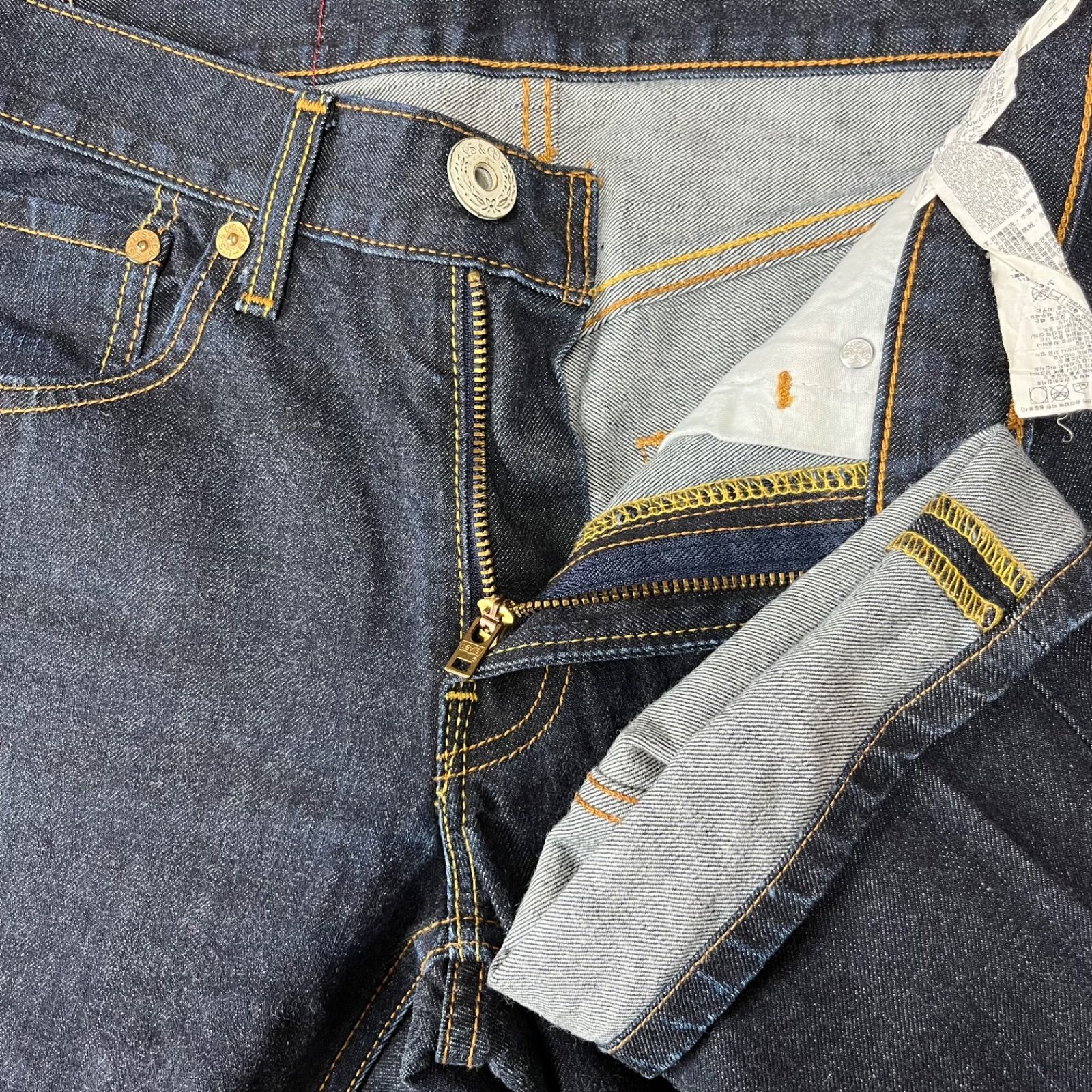 w^)b Levi's リーバイス 502 レギュラー テーパード デニムパンツ 綿