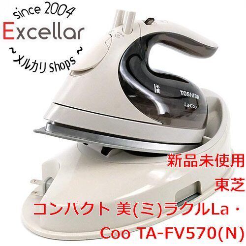 bn 4 TOSHIBA コードレスアイロン コンパクト 美 ミ ラクルLa Coo TA-FV570 N ベージュ