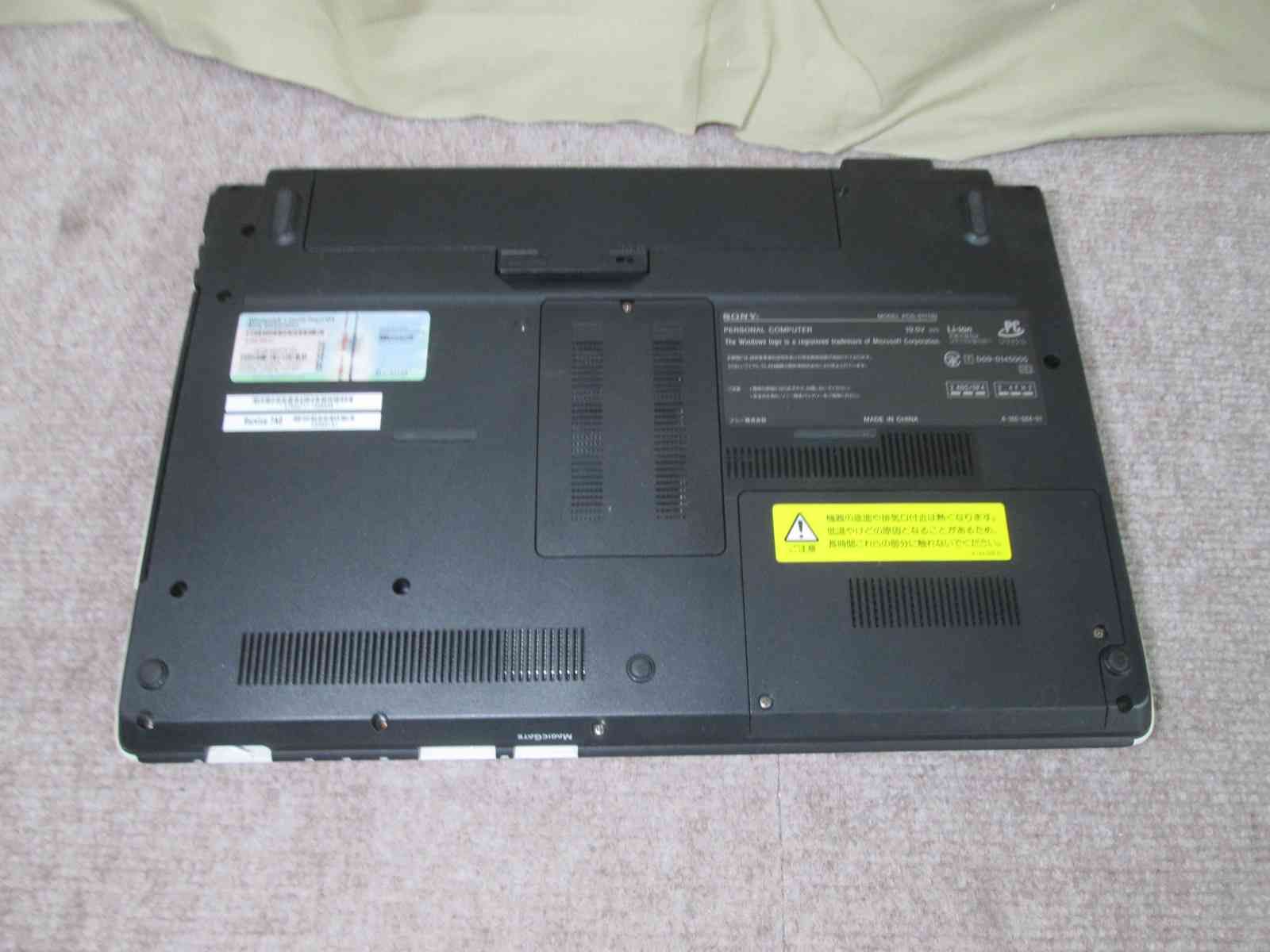 SONY VAIO J VPCJ118FJ⁄WI ○【ジャンク】 VAIO VPCCW18FJ