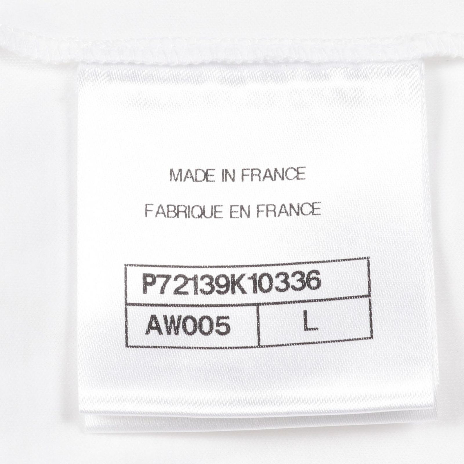 CHANEL コットン　Ｔシャツ　カットソー　プレタポルテ　霜降り　ココマーク シャネル CHANEL カットソー ココマーク - 白 コットン Tシャツ