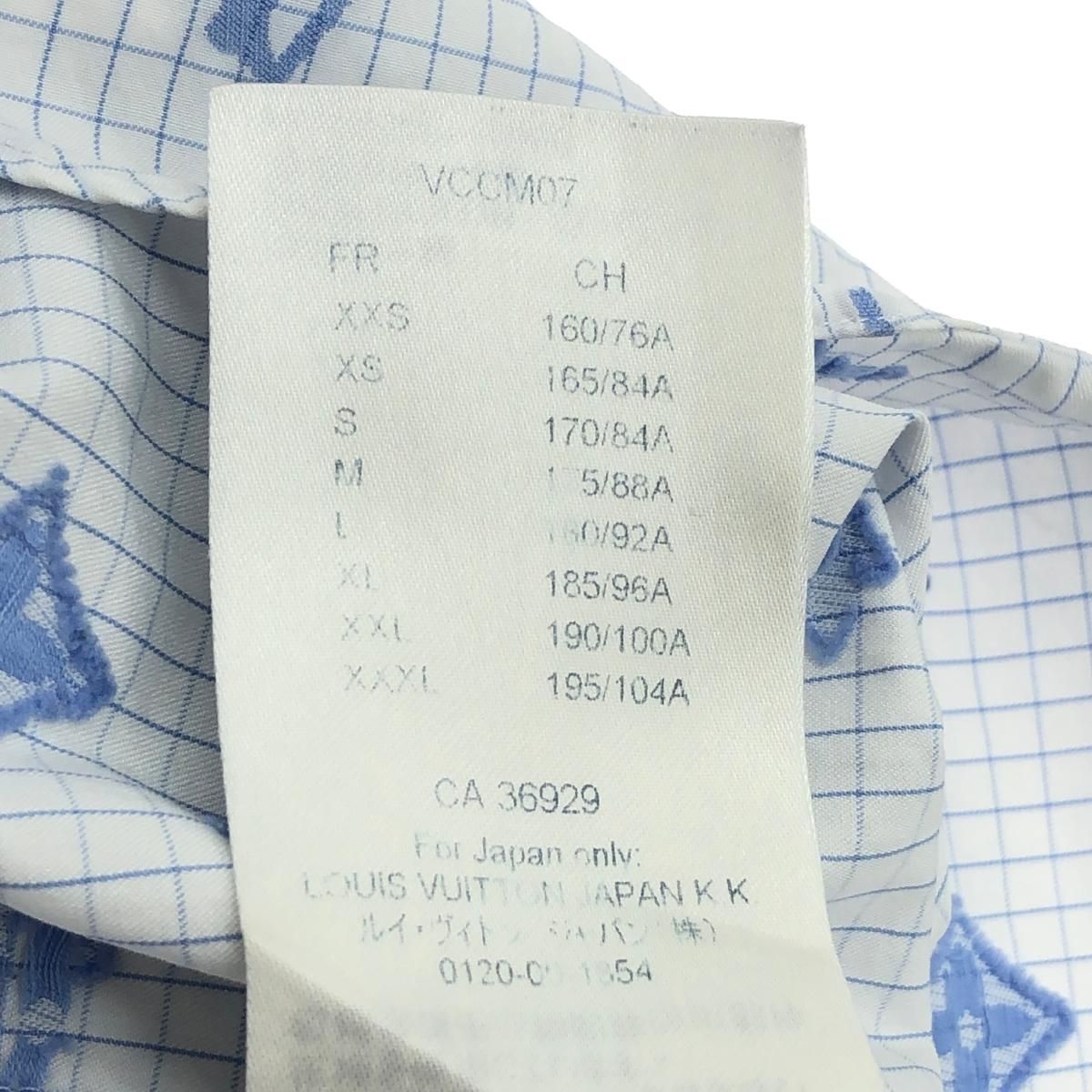 LOUIS VUITTON ルイヴィトン 長袖シャツ サイズ:M RM192Q QSF