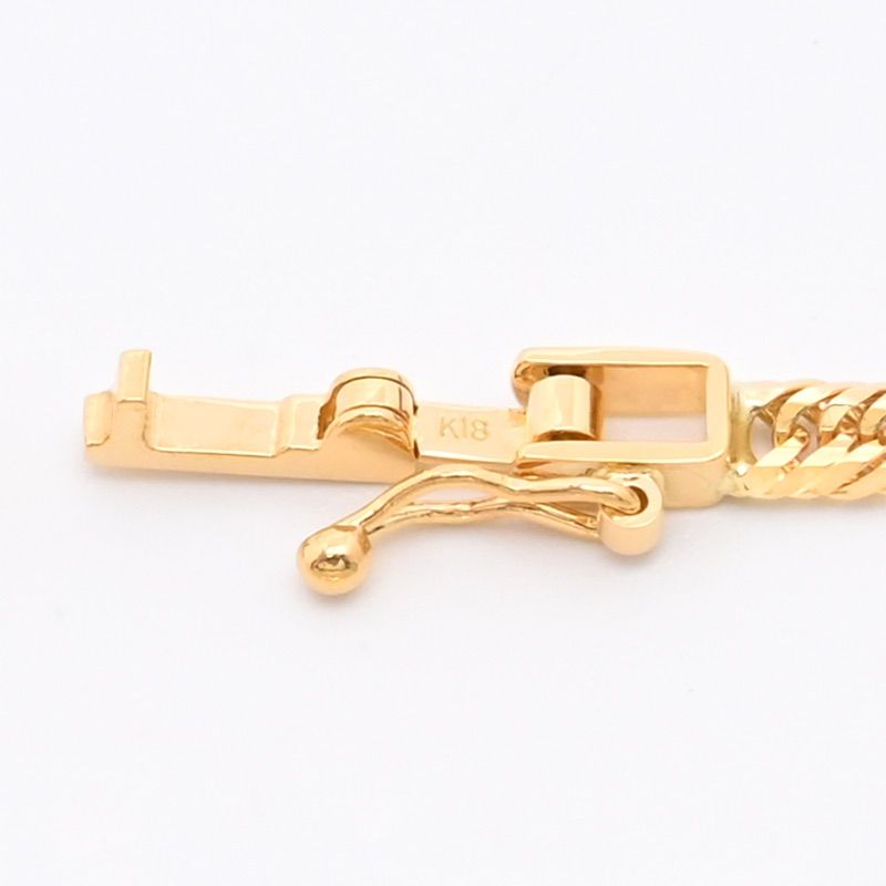 K18 喜平ブレスレット 12面カットトリプル 4.9g 17cm 新品 - メルカリ