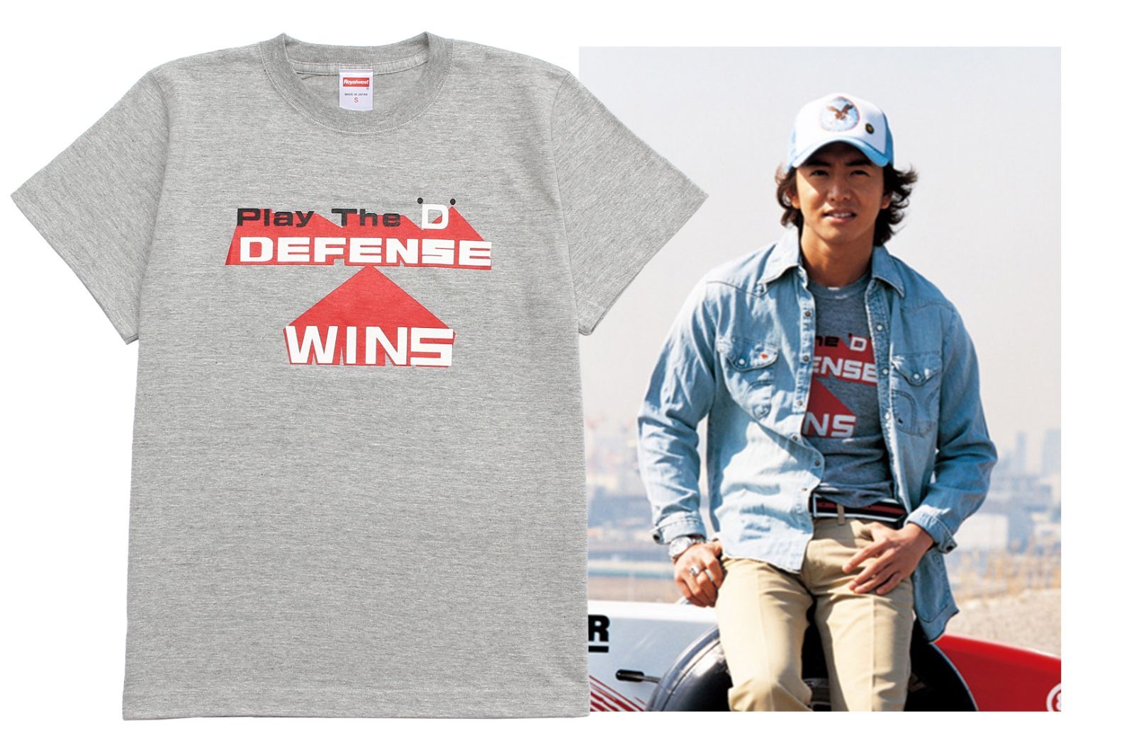 Royalwest] ロイヤルウエスト Tシャツ 半袖 S/S PLAY THE D DEFENCE 
