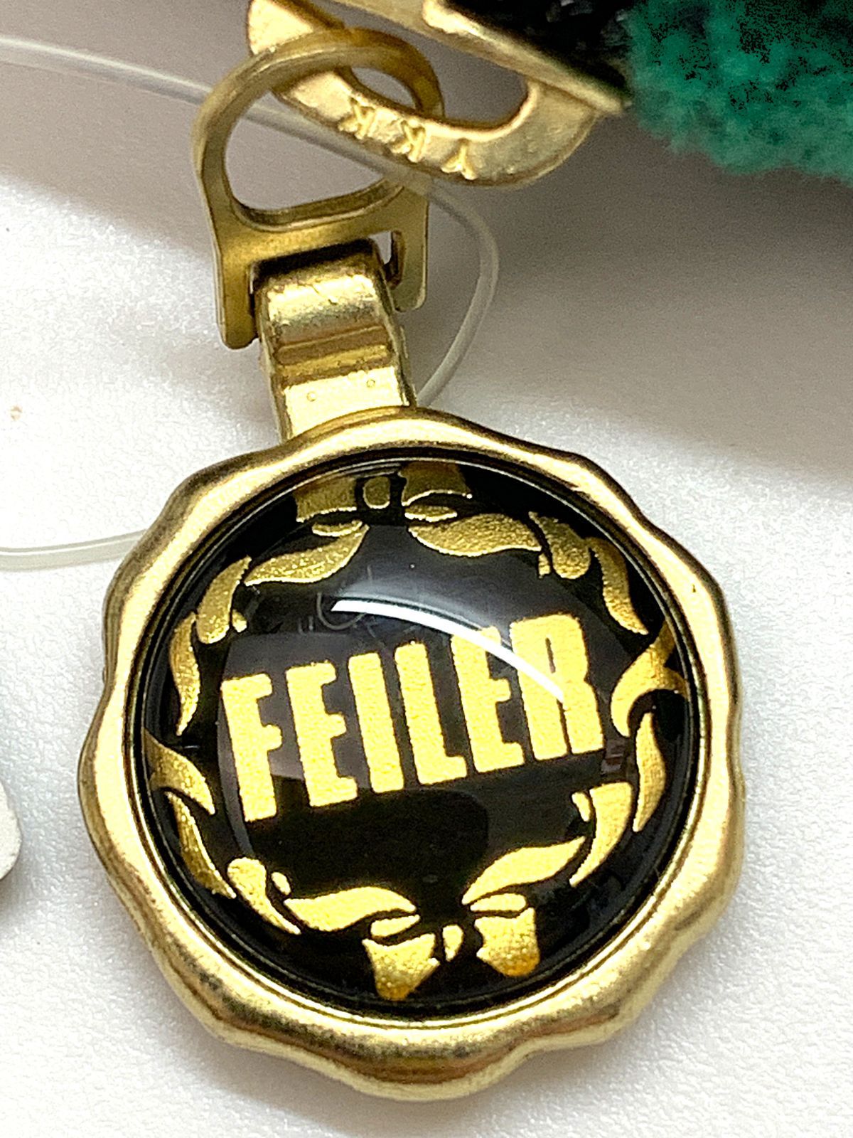 値下げ❗️☆未使用☆ FEILER フェイラー 長財布 グリーン系
