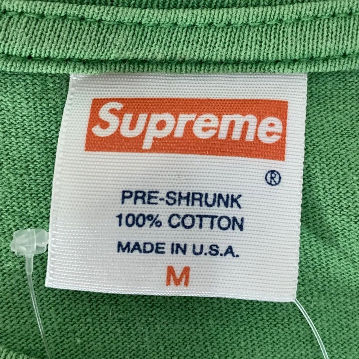 06SS SUPREME × PUBLIC ENEMY Logo Tee 黄緑 M 00s シュプリーム 