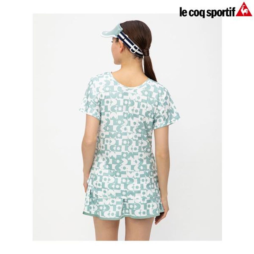 【ポスト投函対応】ルコックスポルティフ 2WAYグラフィックゲームシャツ QTWWJA03 le coq sportif テニスウェア 2023FW 【ポスト投函対応】ルコックスポルティフ 2WAYグラフィックゲームシャツ QTWWJA03 le coq sportif テニスウェア 2023FW