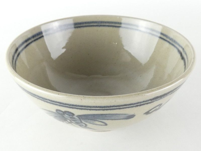 陽炎園 淡海ぜぜ 膳所焼 安南写七賢人絵 数茶碗 茶道具 ｜骨董品