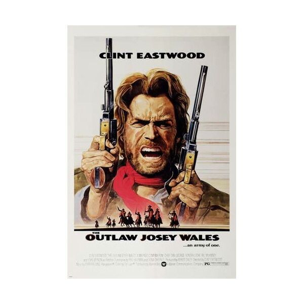 ポスター クリント・イーストウッド アウトロー THE OUTLAW JOSEY WALES 縦91cm×横61cmポスター