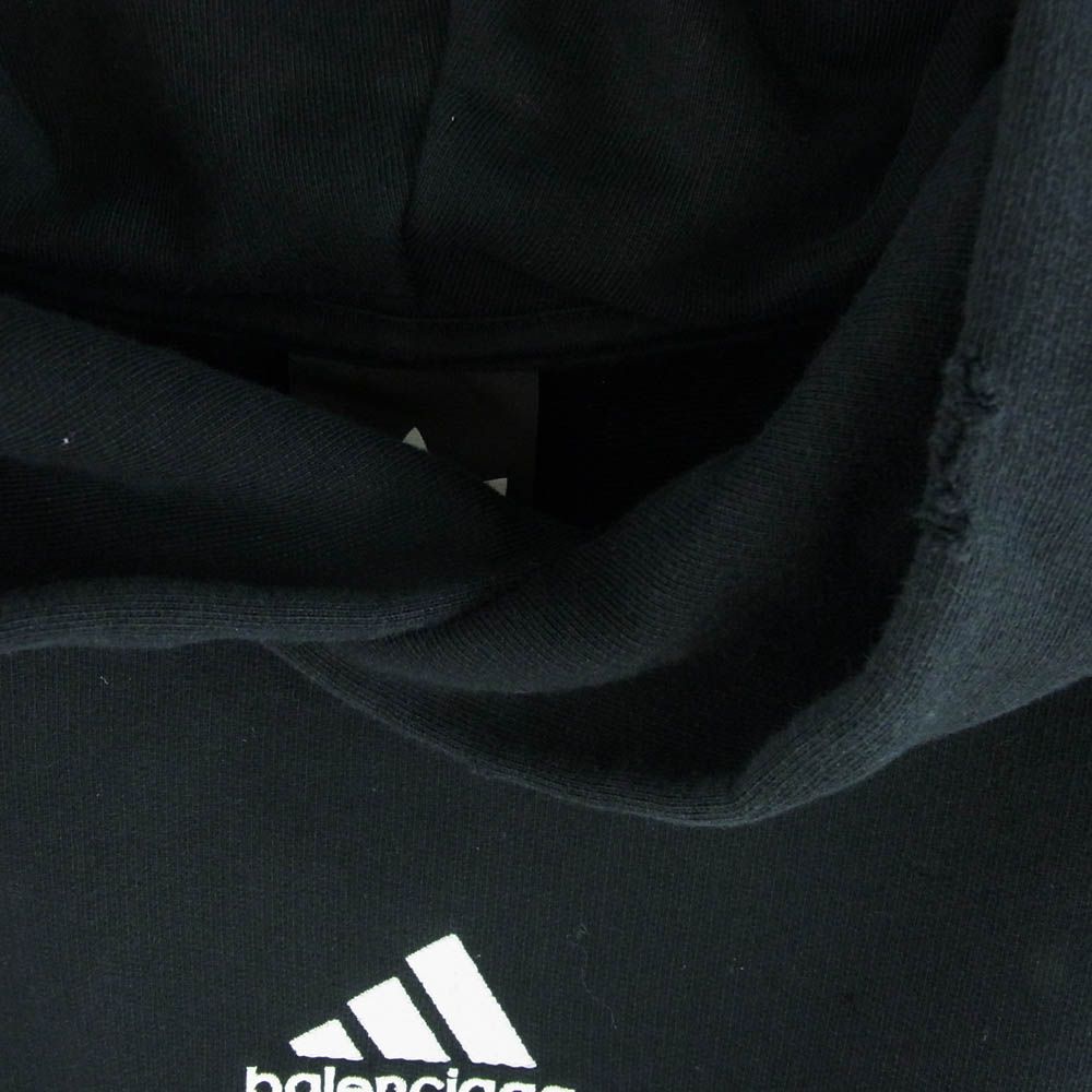 BALENCIAGA バレンシアガ 23AW 715001 TNVA8 adidas Hoodie Large Fit